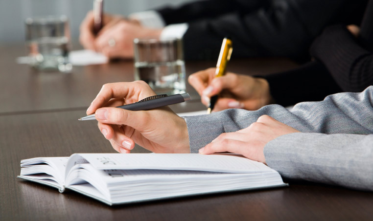 お打ち合わせの風景